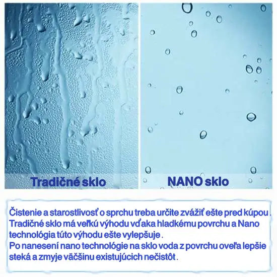 rozdiel medzi NANO a tradičným sklom
