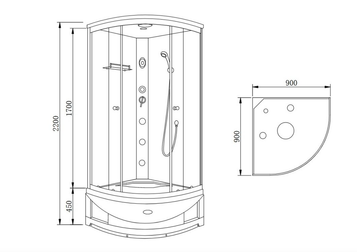 podrobný technický nákres