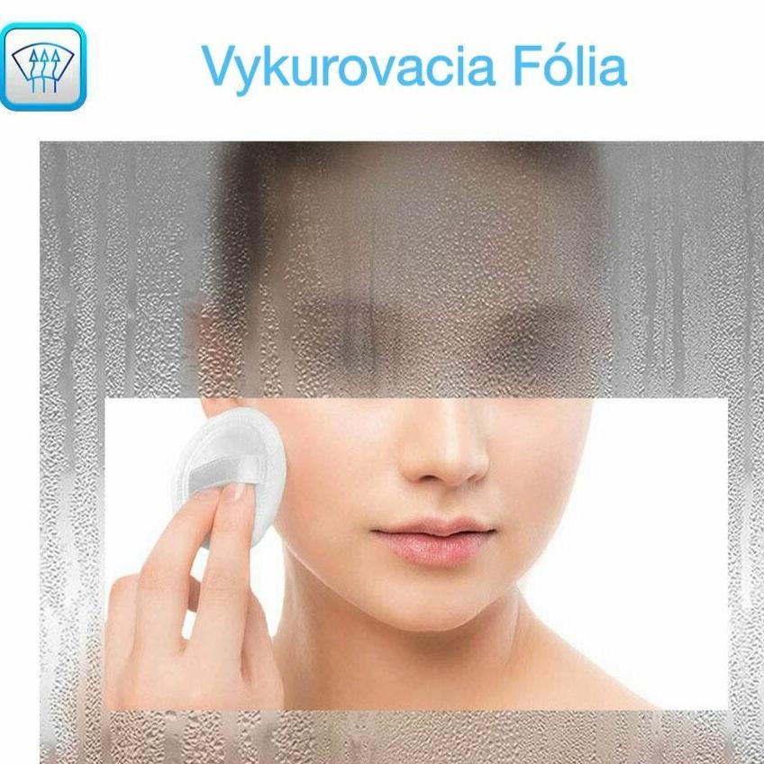 kúpeľňové zrkadlo s LED osvetlením