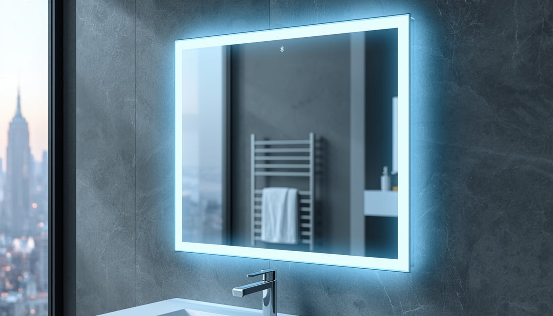 LED zrkadlo s bluetooth